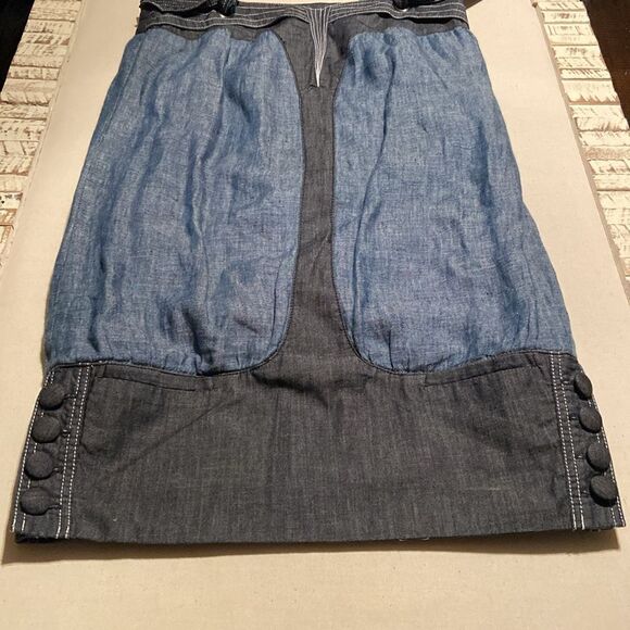 Radcliffe London Denim Chambray Dress Size 4 - Picture 3 of 8
